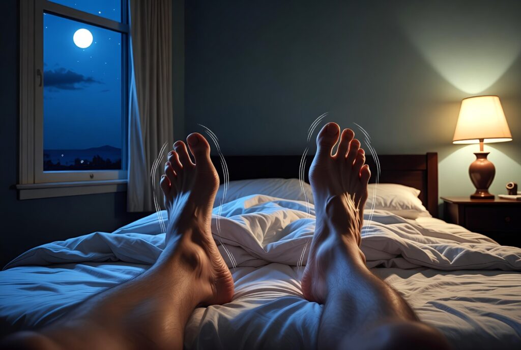 Feet tingling at night in bed caused by poor circulation
